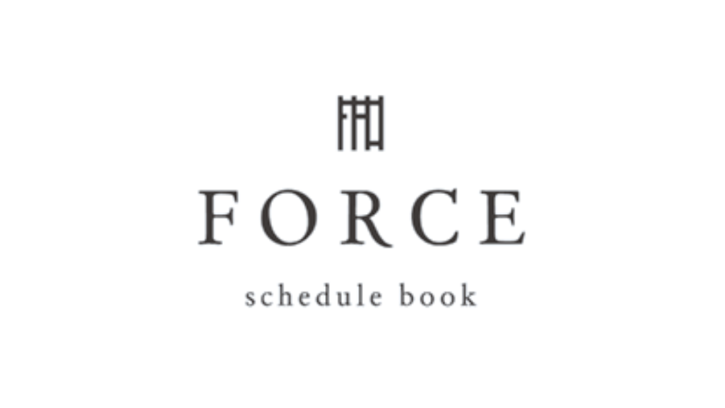 FORCE Schedule book